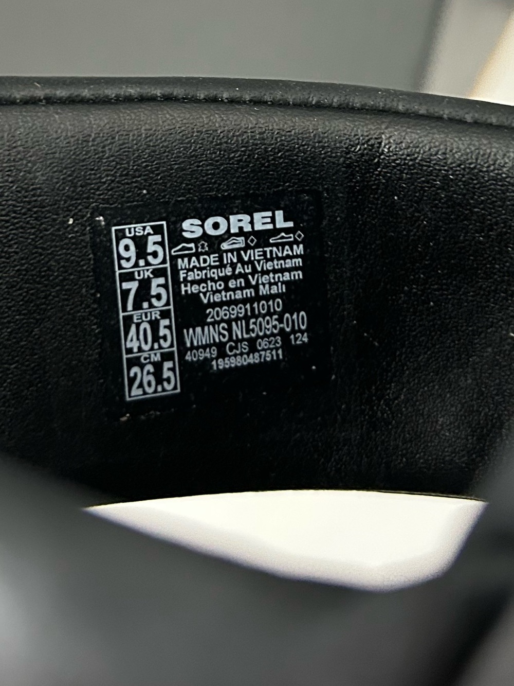 NWT SOREL Ona Streetworks Platform Slide Leather Upper Sandals Black Size 9.5 - Picture 7 of 15